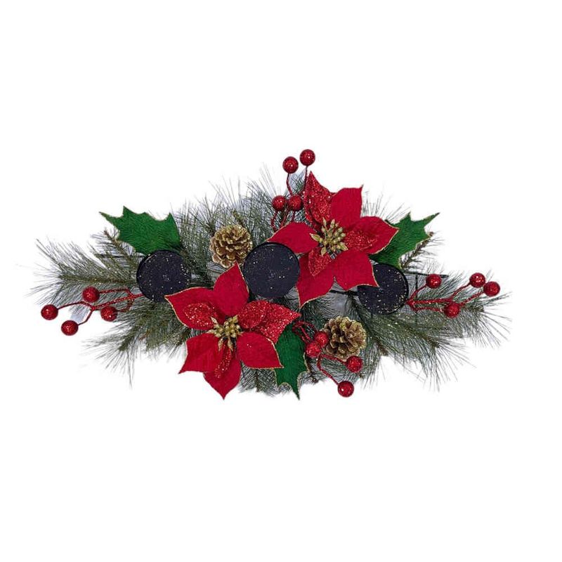 porta-velas noritex vermelho 140-5702634
