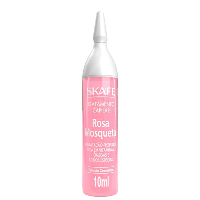 ampola tratamento capilar skafe tratamento capilar rosa mosqueta 10ml (mp)