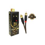 cabo 2x2 rca santana black series com 1.2m (mp)