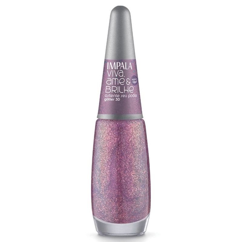 esmalte impala glitter 3d ostente seu poder