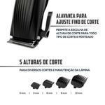 máquina de cortar cabelo britânia preto bcr03