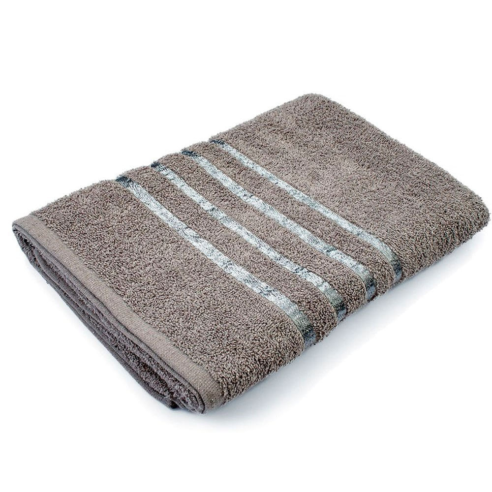 Toalha De Banho Rozac Classic Gaia 70x140cm Cinza (MP)