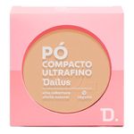 pó compacto dailus ultrafino d3 claro