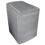 capa para máquina de lavar adomes 7 a 9kg cinza (mp)