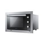 forno elétrico de embutir atlas 44 litros utop 127v inox 300001444