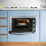 forno elétrico de embutir atlas 44 litros utop 127v inox 300001444