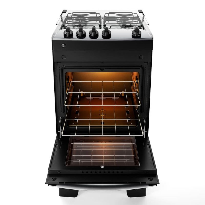 fogão 4 bocas atlas agile preto 300001646