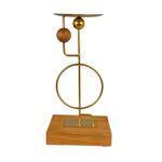 porta-vela noritex dourado 448-2215594