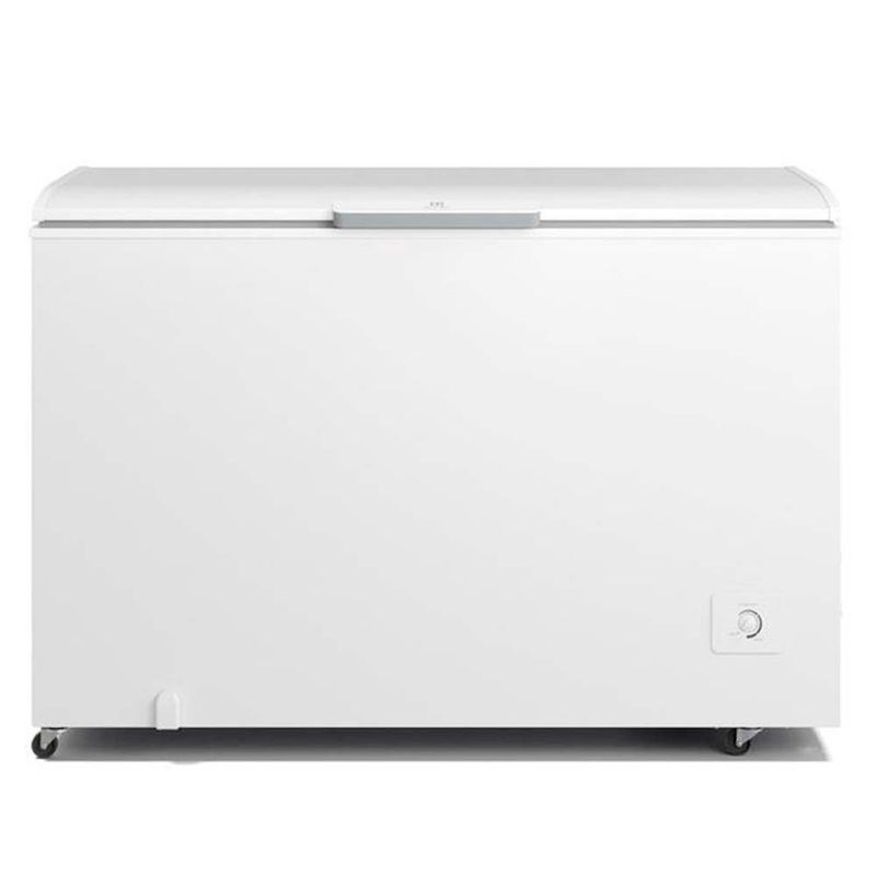 freezer horizontal inverter electrolux cycle defrost 400l 01 porta branca hi440