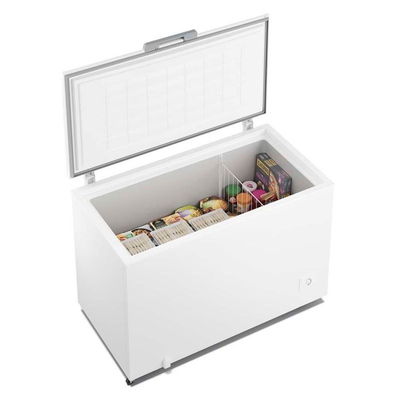 freezer horizontal inverter electrolux cycle defrost 400l 01 porta branca hi440