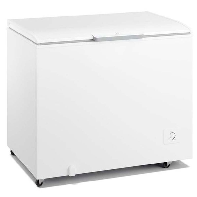 freezer horizontal inverter electrolux cycle defrost 400l 01 porta branca hi440