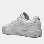 tênis feminino casual n° 36 puma caven 2.0 branco prata (mp)