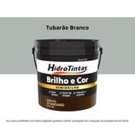 tinta acrílica standard semibrilho hidrotintas 15l brilho e cor tubarão branco (mp)