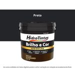 tinta acrílica standard semibrilho hidrotintas 15l brilho e cor preto (mp)