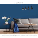 tinta acrílica standard semibrilho hidrotintas 15l brilho e cor azul profundo (mp)