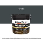 tinta acrílica standard semibrilho hidrotintas 3l brilho e cor grafite (mp)