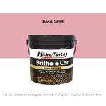 tinta acrílica standard semibrilho hidrotintas 3l brilho e cor rose gold (mp)