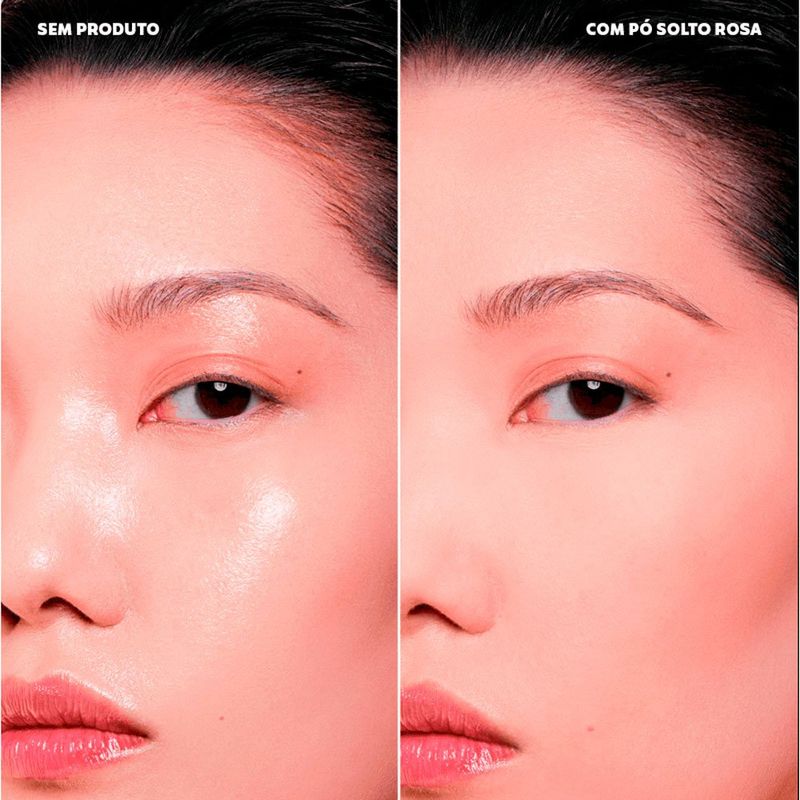pó solto dailus ultrafino rosa