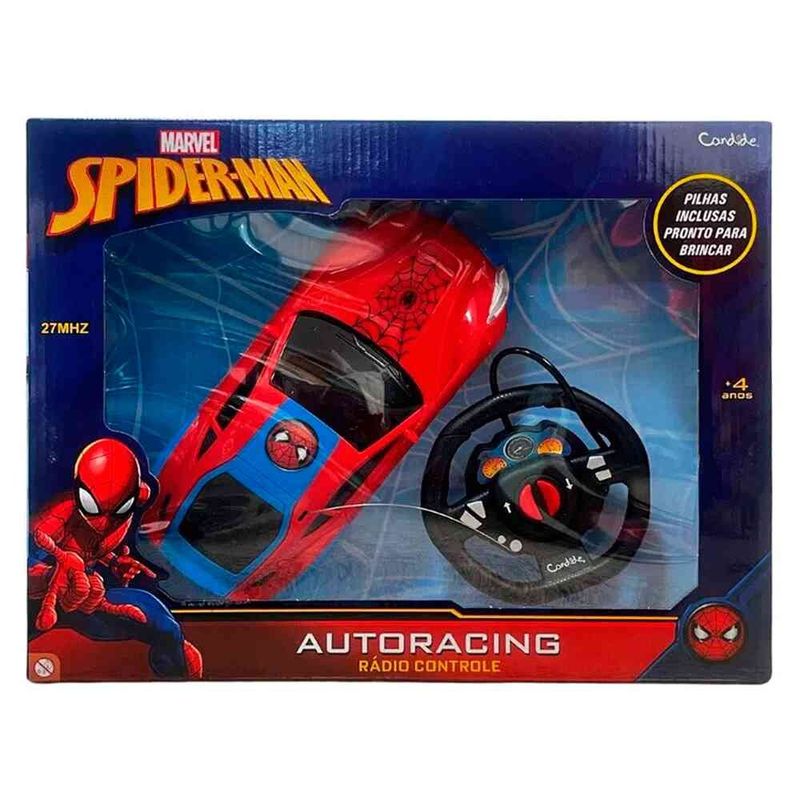 carro de controle remoto candide autoracing spider 58003