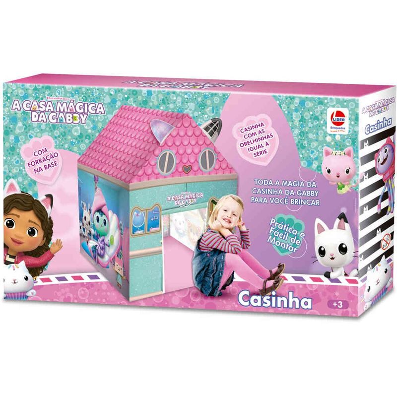 casinha infantil líder a casa mágica da gabby 3541
