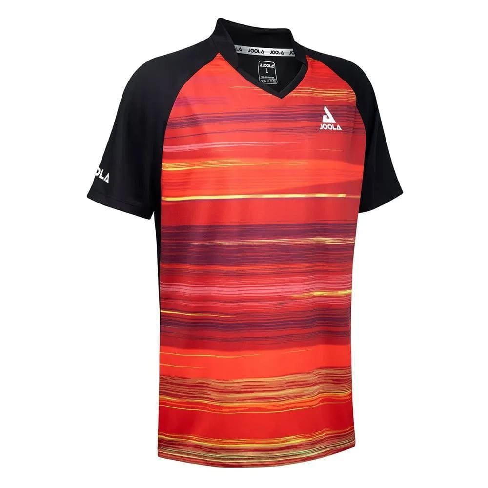 Camisa Esportiva Joola Pickleball Solstice Preto Vermelho XL