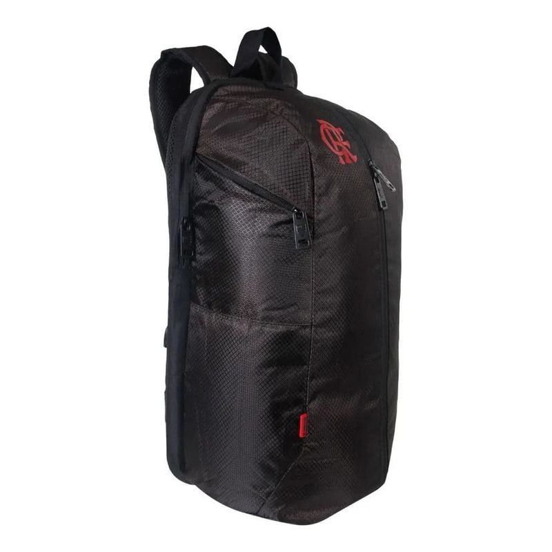 mochila esportiva xeryus flamengo 19l wide porta tênis preto 14006 (mp)