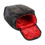 mochila esportiva xeryus flamengo 19l wide porta tênis preto 14006 (mp)
