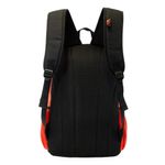 mochila esportiva xeryus flamengo 19l bolsa transversal removível preto 14013 (mp)