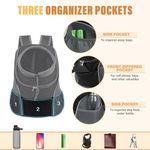 mochila para cães yudodo tamanho m preto a-bi