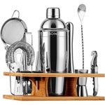 kit bartender 11 peças soing prata a-bi