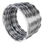 cerca concertina sem clips amazon aço 30cm x 8m 40 voltas (mp)