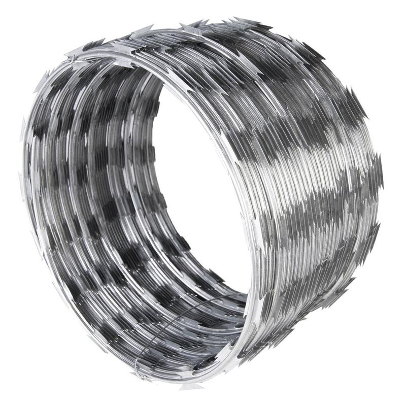 cerca concertina sem clips amazon aço 30cm x 8m 40 voltas (mp)