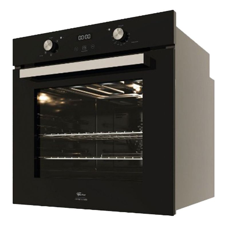 forno elétrico fischer 82 litros de embutir infinity touch 220v preto