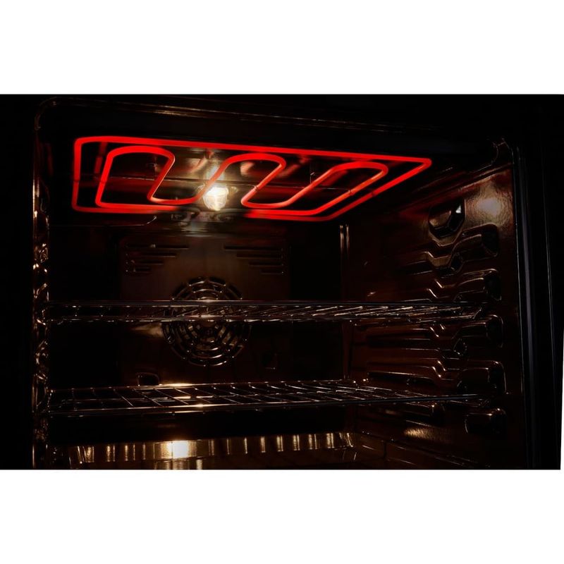 forno elétrico fischer 82 litros de embutir infinity touch 220v preto