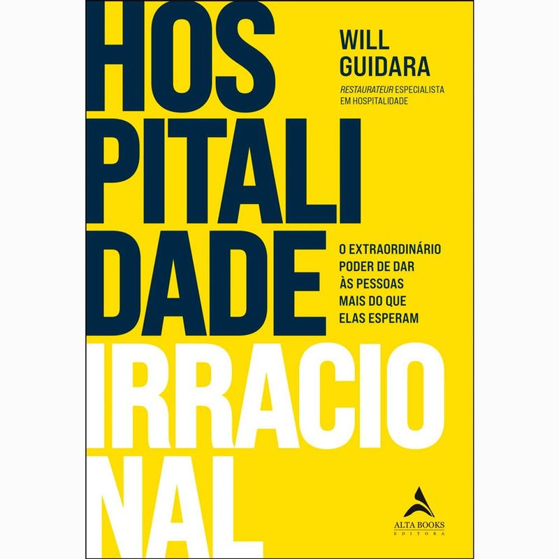 livro hospitalidade irracional alta books (mp)