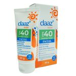 protetor solar facial daaz fps40 60g