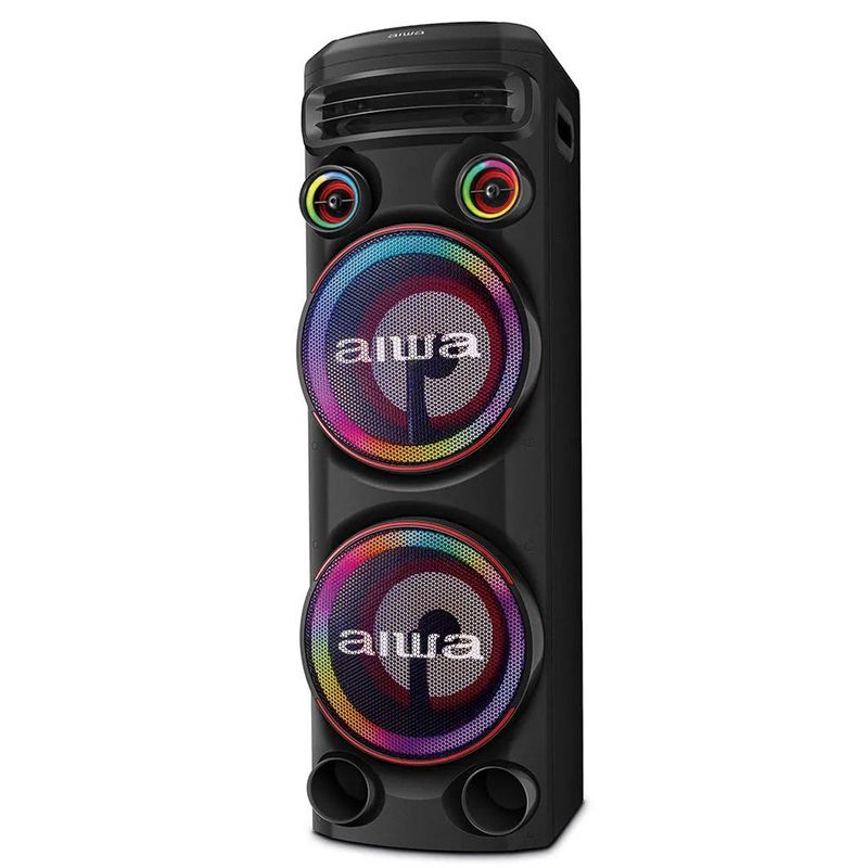 caixa de som torre bluetooth aiwa bivolt aws-t2w-02 (mp)