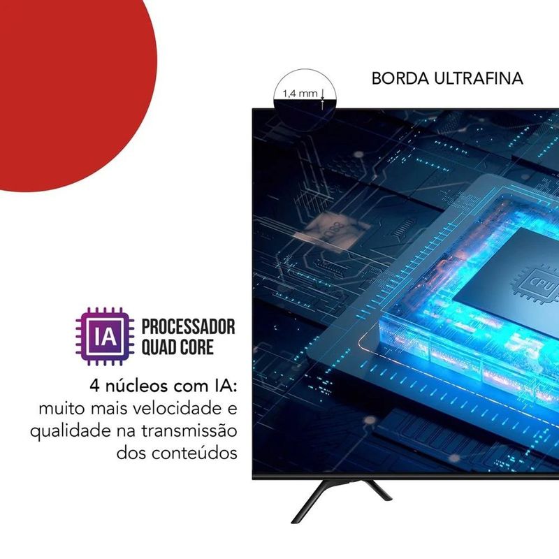 smart tv android 4k 65 polegadas aiwa uhd google (mp)