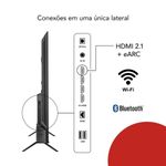 smart tv android 4k 65 polegadas aiwa uhd google (mp)