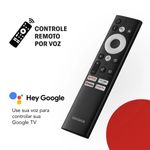 smart tv android 4k 65 polegadas aiwa uhd google (mp)
