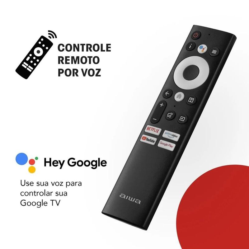 smart tv android 4k 65 polegadas aiwa uhd google (mp)