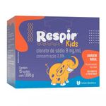 respir kids 0,9% refil 15 sachês cloreto de sódio união química