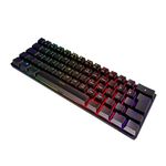 teclado gamer mecânico pcyes 60% usb zot rgb (mp)
