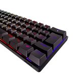 teclado gamer mecânico pcyes 60% usb zot rgb (mp)