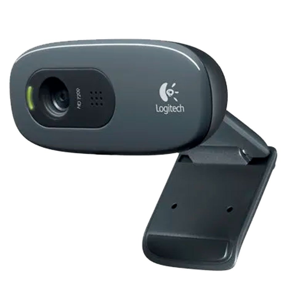 Webcam C270 HD 720P USB Preta - Logitech