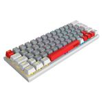 teclado gamer mecânico pcyes usb kuromori 60% rgb branco (mp)
