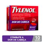 tylenol dc 500+65mg 10 comprimidos revestidos janssen-cilag referência