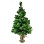 árvore de natal tok com base verde 90cm (mp)