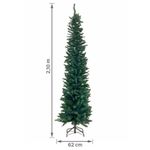 árvore de natal tok 464 hastes 210cm (mp)