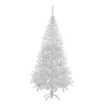 árvore de natal bariloche nevada tok 383 galhos led branco 180cm (mp)